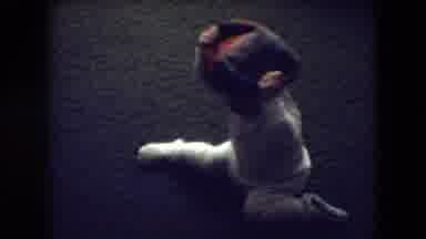 Athens Ohio USA (1966): A Baby Taking A Hat Off