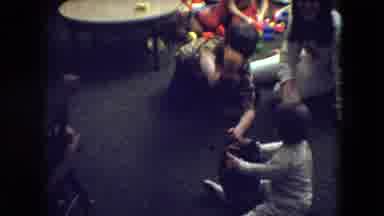 Athens Ohio USA (1966): Kids Playing In Living Room
