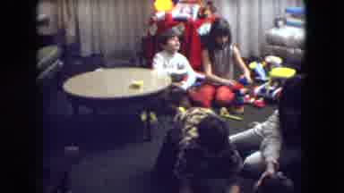 Athens Ohio USA (1966): A Bunch Of Kids Playing Together Possibly At The Holidays