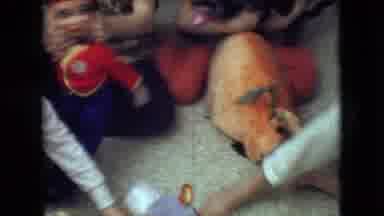 Athens Ohio USA (1966): Children Playing Toys Home