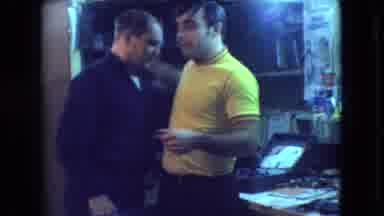 Athens Ohio USA (1966): Two Men Playing It Up For The Camera And Having A Good
