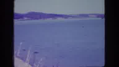 New Jersey USA (1966): Overview Of A Lake With Forest In The Background