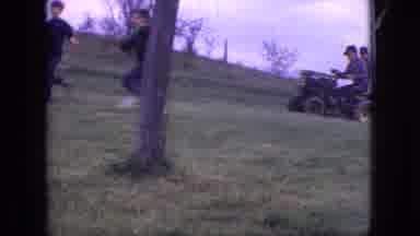 New Jersey USA (1966): Bunch Of Kids Goofing Around
