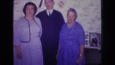 New Jersey USA (1966): Graduation Day With Grandma