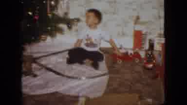 New Jersey USA (1966): Christmas Morning At Grandmother's House For Breakfast