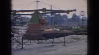 New Jersey USA (1966): Amusing Rides At An Amusement Park Somewhere In The