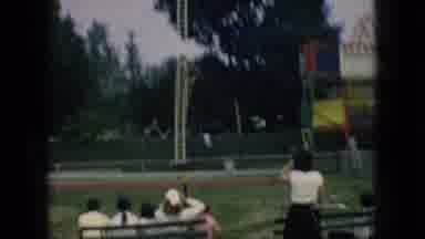 New Jersey USA (1966): Person Diving Into Water Outside