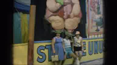 New Jersey USA (1966): Posing With Circus Art