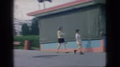 New Jersey USA (1966): Ladies Walking Down The Street