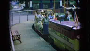 New Jersey USA (1966): Taking A Ride On A Small Train