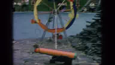 New Jersey USA (1966): Monkey Playground At The Zoo