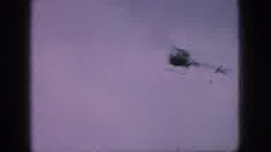New Jersey USA (1966): Airport They Were Taken By Surprise To See The Helicopter