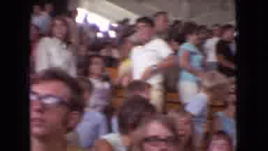 Ohio USA (1966): Vintage Crowd Of People Outside At Zoo/Aquarium