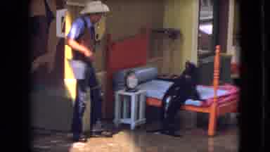 Ohio USA (1966): One Gentleman Gave Food To The Dolphin And It Catch The Food And