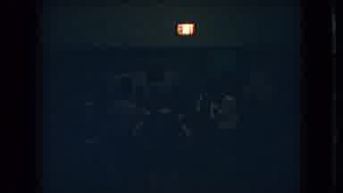 Ohio USA (1966): People Gathering Near The Exit Sign