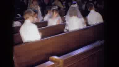Ohio USA (1966): Children At Church Confirmation