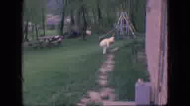 Ohio USA (1966): Child In A Coat Playing
