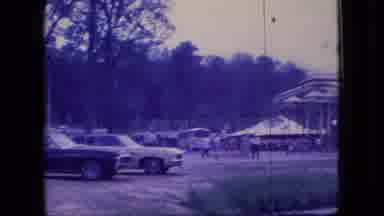 Ohio USA (1966): People Gathering At A Picnic