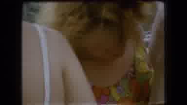 Ohio USA (1966): Lady Being Grown Trying To See Man's Print And Grab It As Well As