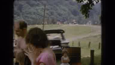 Ohio USA (1966): Family Enjoying A Camping Trip