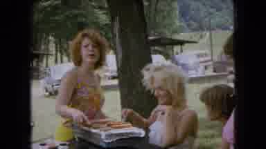 Ohio USA (1966): Family And Friends Barbecuing At The Park