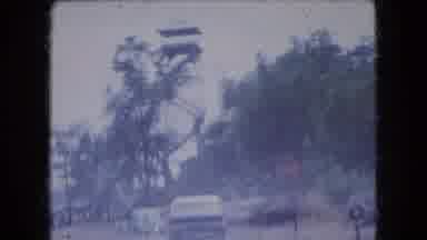 Ohio USA (1966): Family Road Trip To A Swimming Pool With A Little Girl