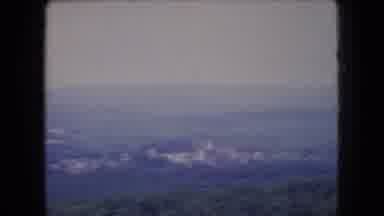 Ohio USA (1966): Forested Hills Stretch To The Horizon On A Cloudy Day