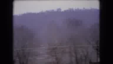 Ohio USA (1966): Driving By Trees And Houses