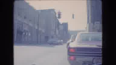 Ohio USA (1966): Driving Next To An Old Car