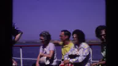 Portugal (1972): People On A Ship's Deck Near The Railing