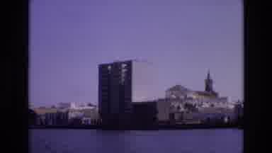 Portugal (1972): Visitors Wait Under A Green Canopy To Cross The Waterway To The