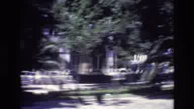 Portugal (1972): City Buildings Street Park Trolley Trees
