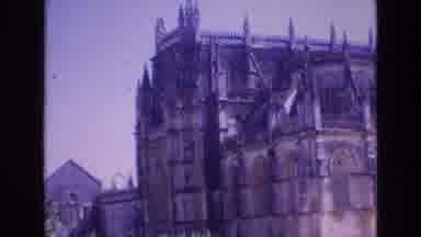 Portugal (1972): Old Historic Church Abandoned Italy Tall Architecture Spiked Roof