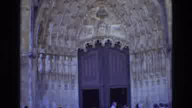 Portugal (1972): People Attending Something At A Courtyard