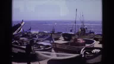 Portugal (1972): Boats On Beach Preparing For Work