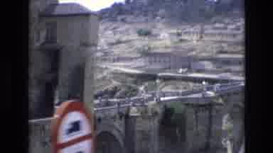 Spain (1972): Walled City Street Scene