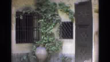 Spain (1972): Building Lamp Balcony Creepy