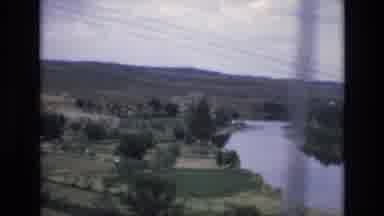 Spain (1972): Sightseeing Shots Of Fields And Bridge