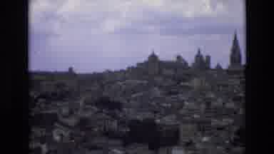 Spain (1972): Views Of European Populated City Near Coastal Cliffs