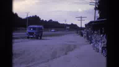 Spain (1972): Van Parked On Side Of The Road