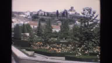 Spain (1972): Nice Big Garden With Lots Of Bushes And Trimmed Bushes