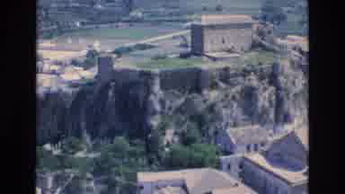 Spain (1972): Ghost Town With Lots Of Buildings Over A Canyon