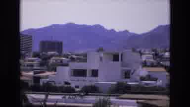 Spain (1972): Tape Footage Of Suburban Streets With Modern Architecture And