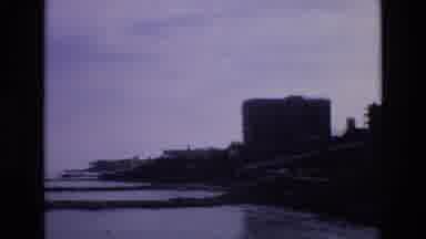 Spain (1972): Vast Waterfront Massive Building