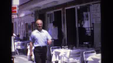 Spain (1972): Man Captured While Recording View Of The City