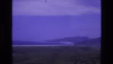 Spain (1972): Vista With Deep Blue Sky And Low Hills All The Way To The Ocean
