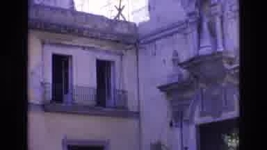 Spain (1972): People Visiting Historical Building