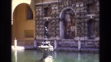 Spain (1972): Fountain In Large Garden