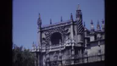 Spain (1972): Amazing Historical Building In The City Attracting Tourists And
