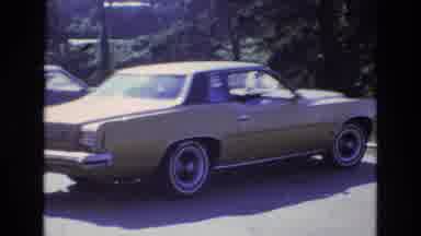 Central Coast California USA (1973): Car On Parking Lot
